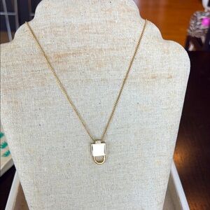 Stella & Dot KEEP It Lock Necklace